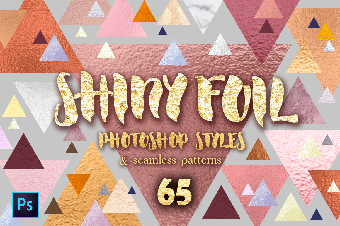 Download Shiny Foils Photoshop Layer Styles - Hot Collection