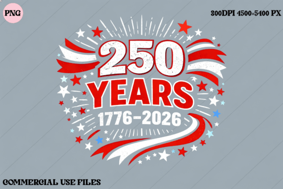 Download 250 Years USA Celebration Graphic Design - Graphic design Collection