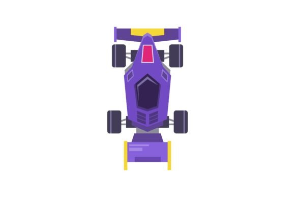 Download Top View of Race Car. Automobile for for - Race Collection
