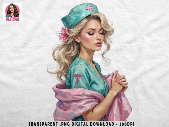 Download Nurse Grace PNG | Medical Beauty Art - Race Collection