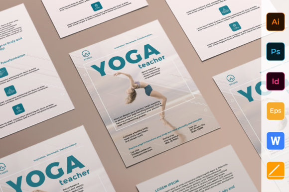Download Yoga Instructor Flyer Template - Instructor Collection