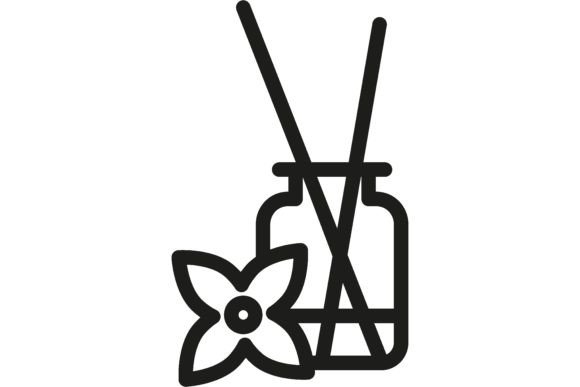 Download Incense Sticks Line Icon. Bottle, Aroma, - Premium Resources