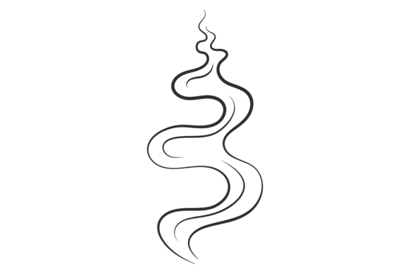 Download Smoke Line Icon. Aroma Smell. Fume Gas - Premium Resources