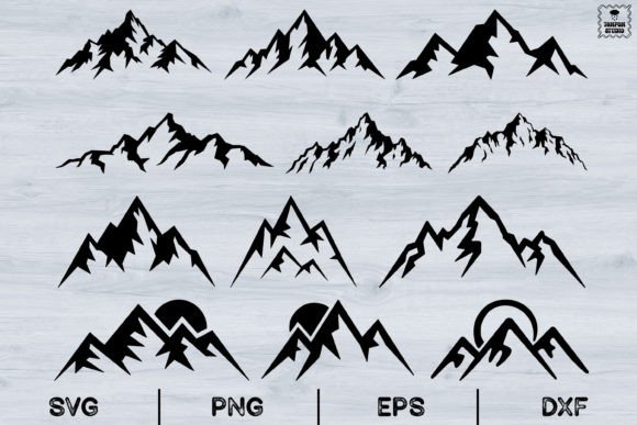 Download Mountains, Mountain Range, Svg - Mountain Collection