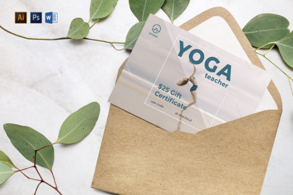 Download Yoga Instructor Gift Certificate - Instructor Collection