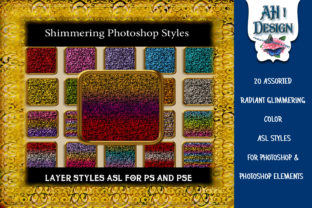 Download 20 Shimmering Photoshop Layer Styles - Hot Collection