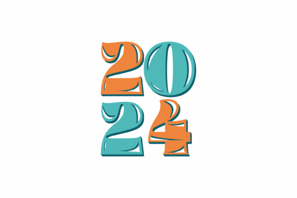 Download 2024 Logo with Colorful Design Concept - Colorful Collection