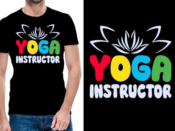Download Yoga Instructor Logo Tshirt Design - Instructor Collection