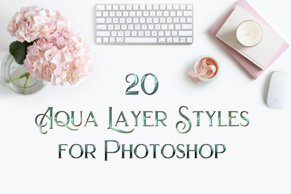Download 20 Aqua Layer Styles for Photoshop - Hot Collection